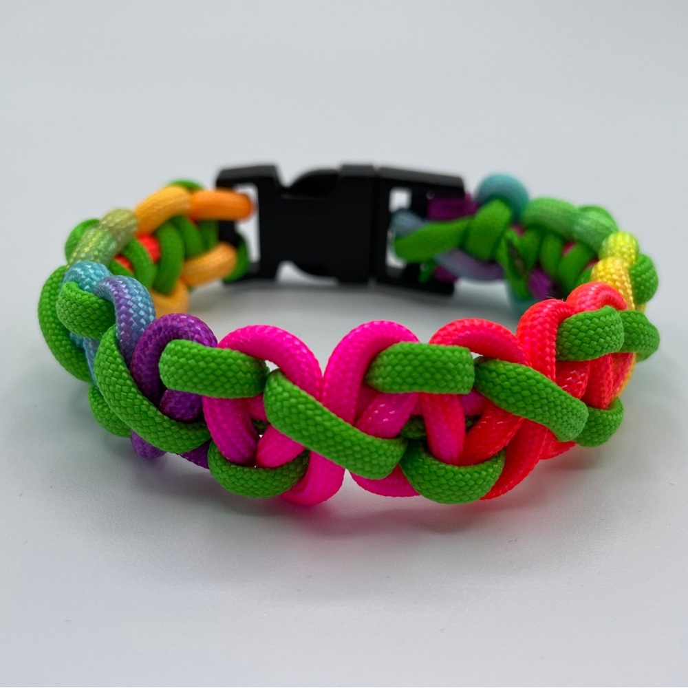 Duba Rainbow Paracord Bracelet